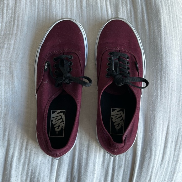 Vans Shoes - Maroon Vans